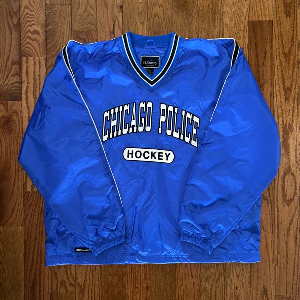 Chicago Police Hockey Holloway Vintage Pullover Size XL